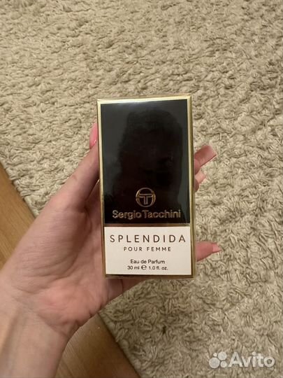 Духи sergio tacchini splendida новые