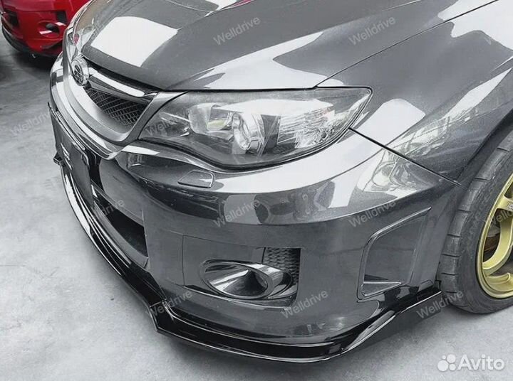 Губа передняя Subaru Impreza WRX STI 3 GE GH GR