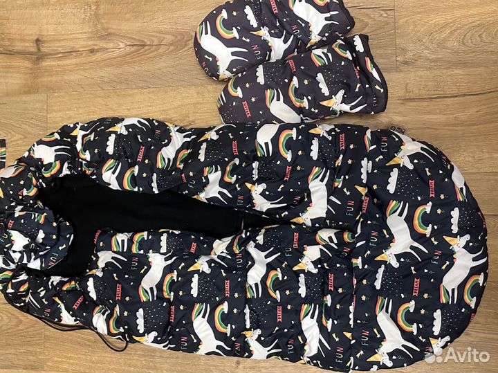 Конверт в коляску leokid