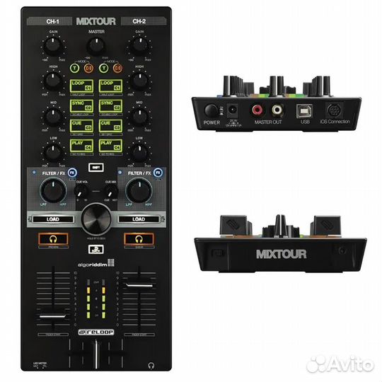 Reloop mixtour dj контроллер