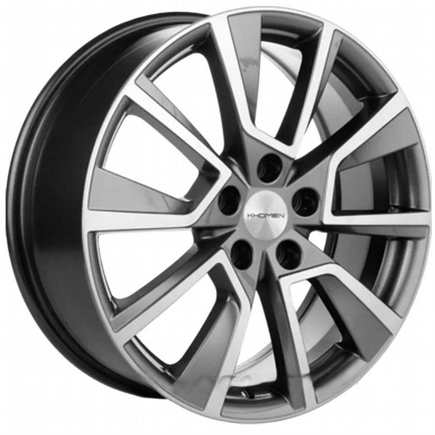 Диски Khomen KHW1802 7x18 5x114.3 ET35 D60.1 Gray-FP