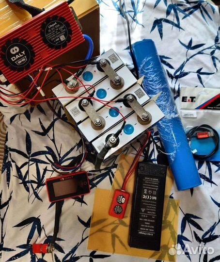 Аккумулятор lifepo4 12v 105ah daly smart bms