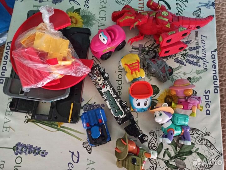 Машинки, щенячий патруль, парковка 3хэтажная