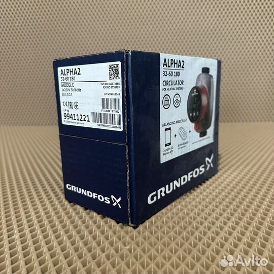 Насос Grundfos Alpha 2 32-60-180 98286503