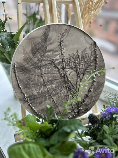 Мастер-класс по ботаническому барельефу