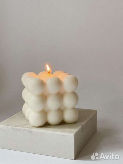 Подарочные наборы с соевыми свечами и гипсом