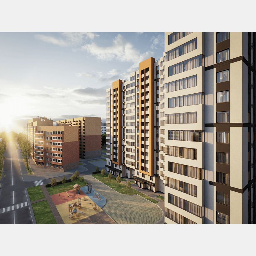 1-к. квартира, 39,5 м², 6/17 эт.