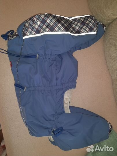 Зимний комбинезон для средней собаки