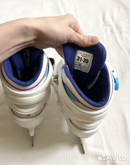 Коньки раздвижные 31 35