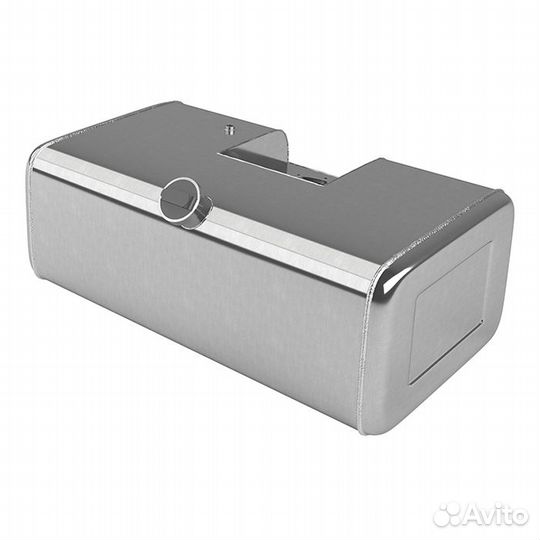 Алюминиевый бензобак с утопленным фланцем 120 л