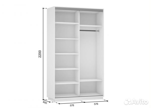 Шкаф-купе Е1 