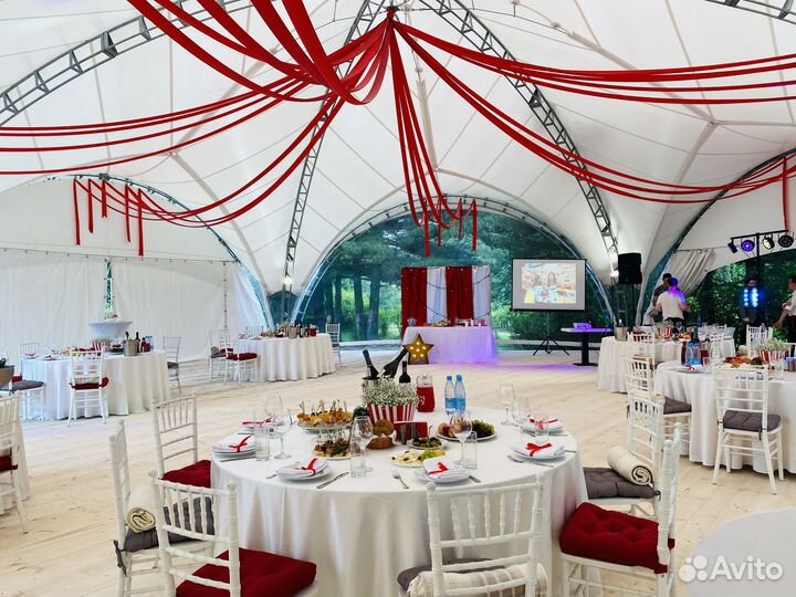 Аренда шатра для проведения мероприятий