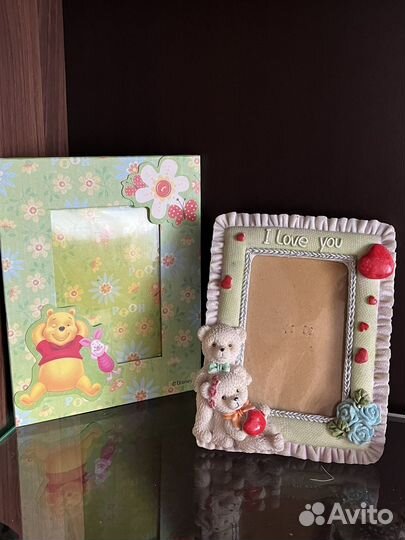 Лот из 2-х винтажные рамочки