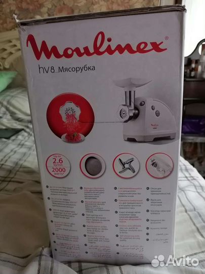 Электромясорубка Moulinex hv8