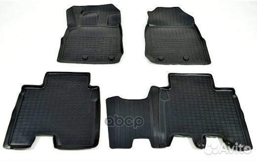 Коврики салона (полиуретан) (1 и 2 ряд) NPA11C3