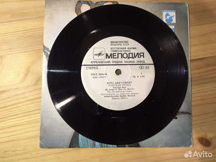 Эми Стюарт / Виниловая Пластинка 7