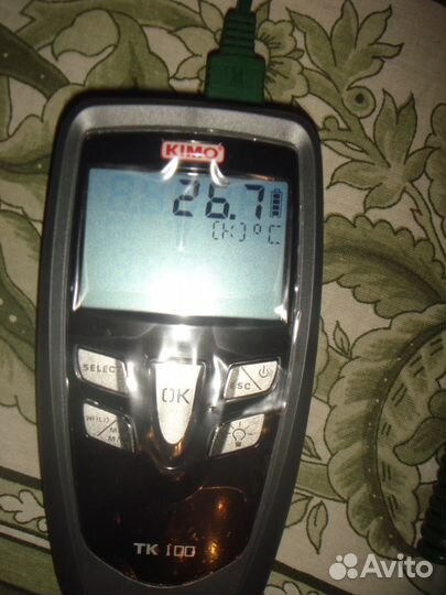 Термометр с термопарой