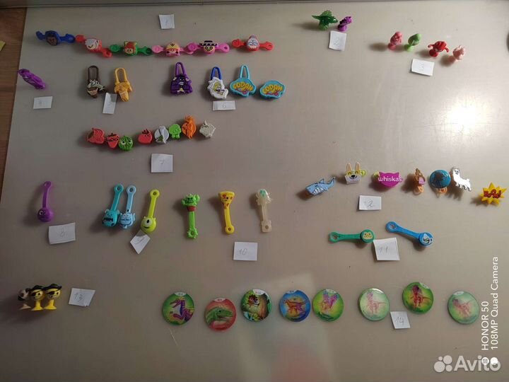 Коллекции прилипал, скрепышей и другое