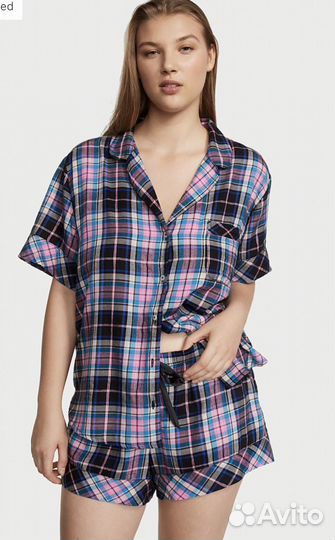 Фланелевый комплект с шортами