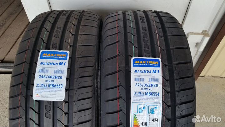 Maxtrek Maximus M1 245/40 R20 и 275/35 R20