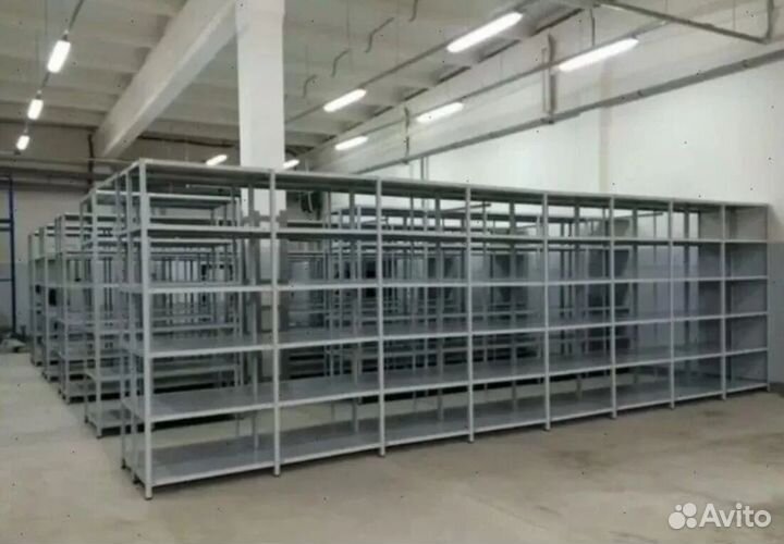 Стеллажи металлические полочные 548