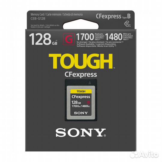 Sony CFexpress Type B 256GB / 128GB R1700/W1480