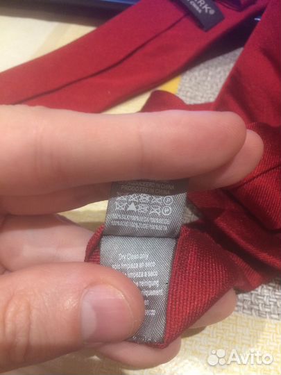 Галстук узкий мужской