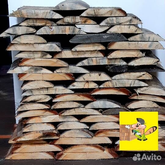 Дрова сухие в мешках