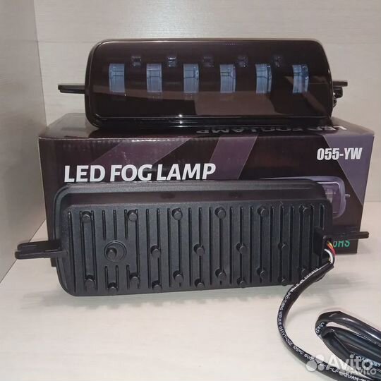 Led надфарники Нива линзовые тюнинг 11 светодиодов