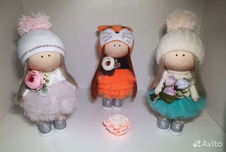 Интерьерные куклы ручной работы