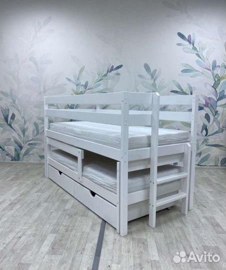 Кровать детская двухъярусная Софа