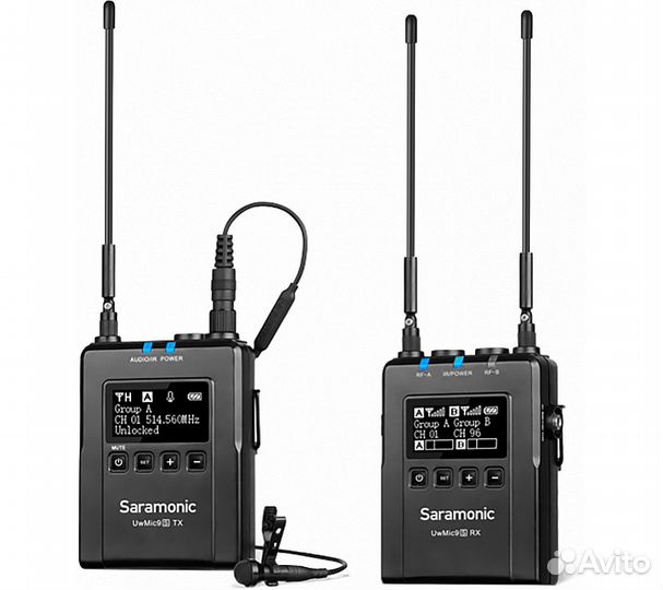 Радиосистема Saramonic UwMic9s Kit1 (RX9S+TX9S) пе