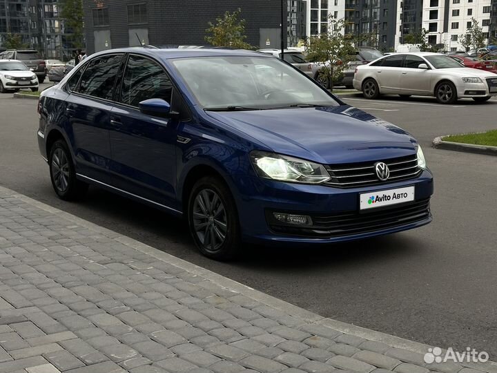 Volkswagen Polo 1.6 AT, 2019, 100 000 км