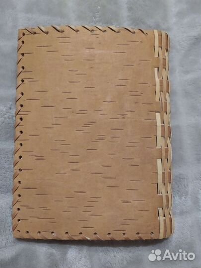 Обложка из бересты на маленький фотоальбом