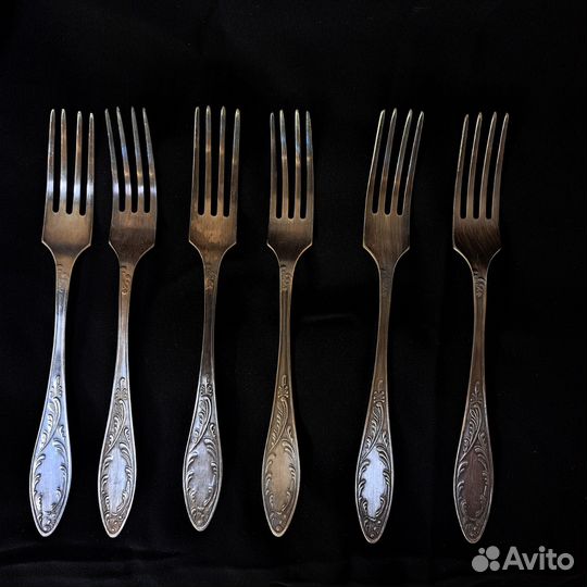 Ложки Вилки мельхиоровые СССР