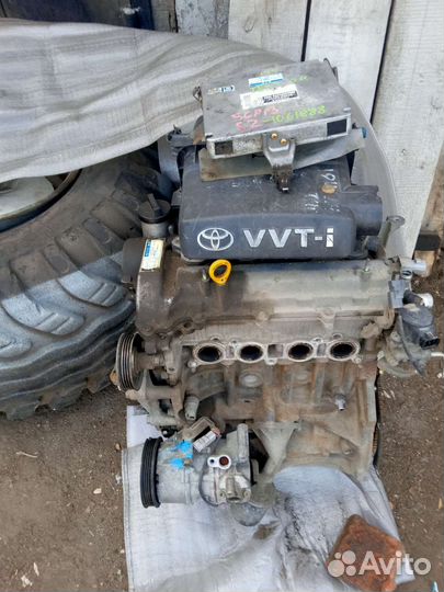 Двигатель toyota vitz