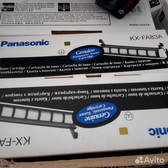 Факс panasonic картридж и барабан