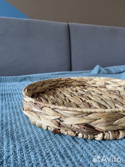 Плетенный поднос