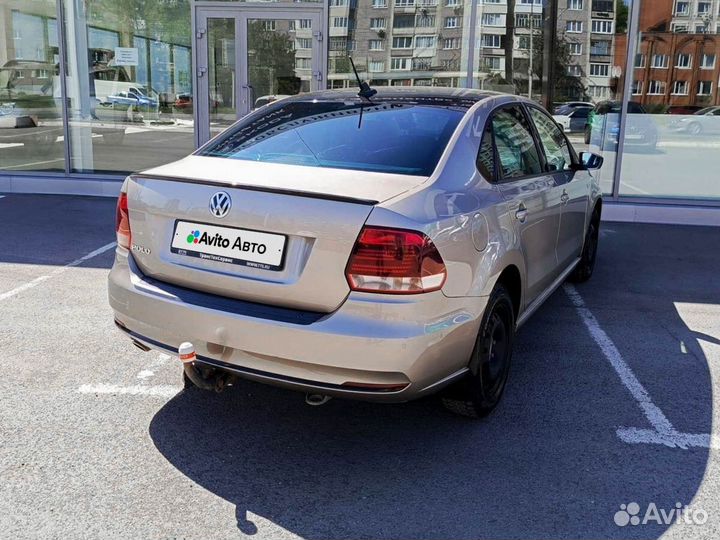 Volkswagen Polo 1.6 МТ, 2019, 76 449 км