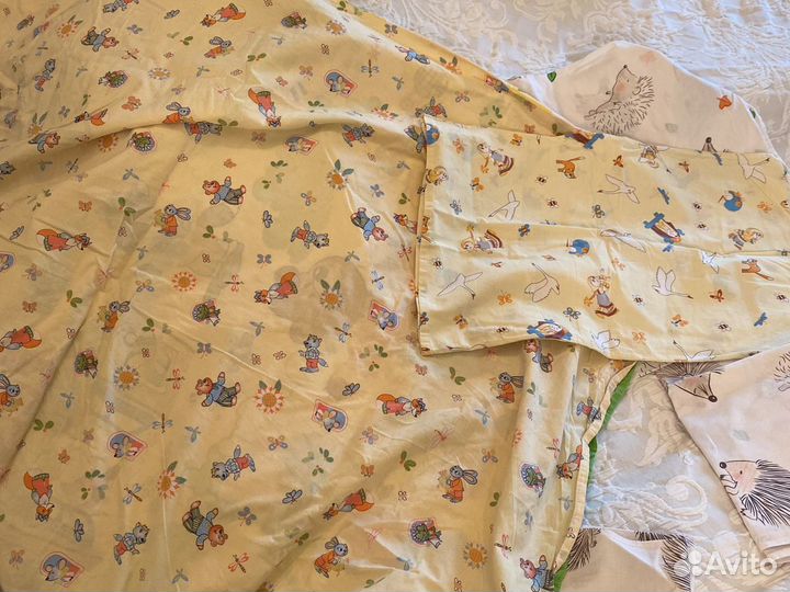 Детское постельное белье 3 комплекта