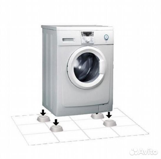 Антивибрационные подставки для стиральной машины