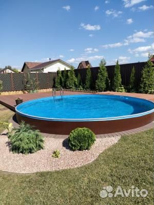 Тм819/40011 Круглый бассейн лагуна 4х1,25 14700л