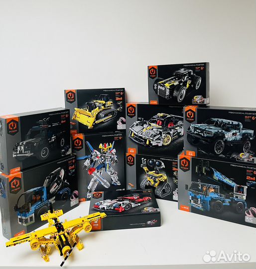 Конструктор спорткар. Аналог Lego