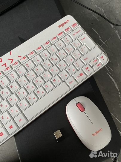 Клавиатура logitech mk240, genius KB-M200