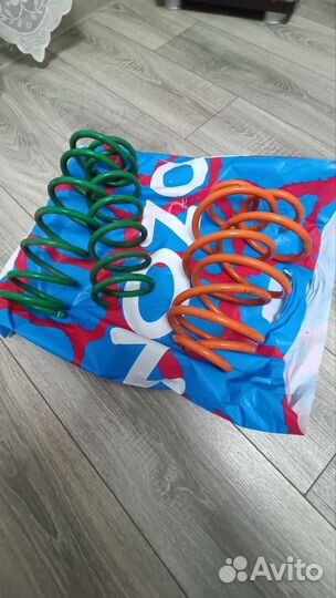 Пружины с занижением (на приору)