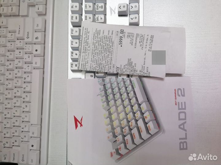 Игровая механическая клавиатура zet gaming blade 2