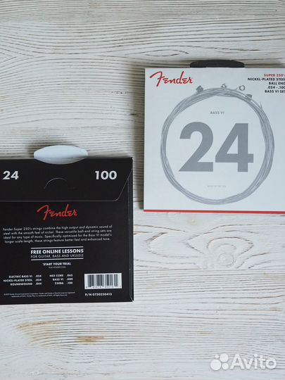 Fender Bass VI 24-100