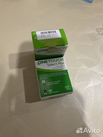 Тест полоски one touch select plus