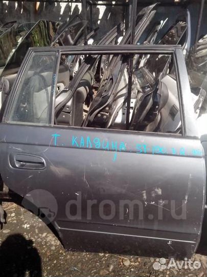 Дверь RR toyota caldina ST190