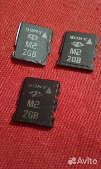 Карты памяти Sony M2 (2gb)